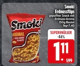 Erdnussflips im EDEKA Prospekt Erdnussflips von Smoki im aktuellen EDEKA Prospekt für 1,11 €