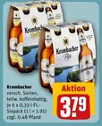 Krombacher Angebote bei REWE Rodgau für 3,79 €