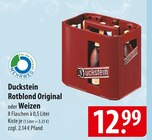 Duckstein Rotblond Original oder Weizen Angebote bei famila Nordost Munster für 12,99 €