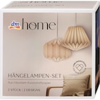 dm-drogerie markt - Hängelampen-Set aus Kunststoffpapier, weiß (21x26/19x26 cm) Angebot im Prospekt Hängelampen-Set aus Kunststoffpapier, weiß (21x26/19x26 cm) bei dm-drogerie markt im Prospekt "" für 12,95 €