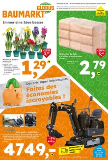 Catalogue Globus-Baumarkt de la semaine 5, "GLOBUS BAUMARKT Immer eine Idee besser", page 1, 02/02/2026 - 07/02/2026 Prospectus Globus-Baumarkt en cours, "GLOBUS BAUMARKT Immer eine Idee besser", page 1 sur 8