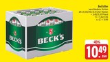 Aktuelles Beck's Bier Angebot bei EDEKA in Schonungen ab 10,49 €