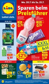 Aktueller Lidl Discounter Prospekt in Bodenheim und Umgebung, "LIDL LOHNT SICH" mit 69 Seiten, 20.07.2026 - 25.07.2026
