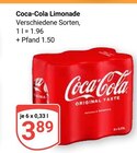 Aktuelle Coca Cola Angebote bei GLOBUS in Rostock Aktuelles Coca-Cola Limonade Angebot bei GLOBUS in Rostock ab 3,89 €