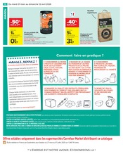 Promos Poubelle dans le catalogue "Carrefour Market" de Carrefour Market Poubelle en promo dans le catalogue Carrefour Market à la page 12