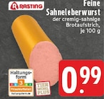 EDEKA - Feine Sahneleberwurst Angebot im Prospekt Feine Sahneleberwurst bei EDEKA im Prospekt "" für 0,99 €