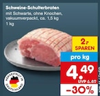 Aktuelles Schweine-Schulterbraten Angebot bei Netto Marken-Discount in Würzburg ab 4,49 €