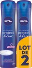 Déodorant spray Protect & Care 0% alcool - NIVEA en promo chez Intermarché Toulon à 3,18 €
