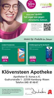 Aktueller mea - meine apotheke Prospekt "Unsere Januar-Angebote" für Hamburg Aktueller mea - meine apotheke Prospekt für Hamburg mit Seiten