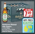 Ratskrone Pilsener im Angebot bei EDEKA in Hennigsdorf Ratskrone Pilsener Angebote bei EDEKA Hennigsdorf für 6,99 €