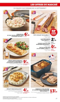 Promotion Salade Piémontaise dans le prospectus Hyper U, valable du 09/09/2025 au 21/09/2025 Promo Salade Piémontaise dans le catalogue Hyper U du moment à la page 27