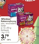 Katzennahrung im V-Markt Prospekt Katzennahrung von Whiskas im aktuellen V-Markt Prospekt für 3,79 €