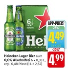 Aktuelles Heineken Lager Bier Angebot bei E center in Neustadt (Weinstraße) ab 4,49 €