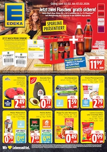 Coca Cola im EDEKA Prospekt "Top Angebote" mit 29 Seiten (Lüneburg)