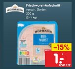 Aktuelle Wurst Angebote bei Netto Marken-Discount in Bremerhaven Aktuelles Frischwurst-Aufschnitt Angebot bei Netto Marken-Discount in Bremerhaven ab 1,00 €