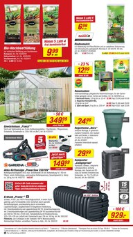 Gartenhaus im toom Baumarkt Prospekt "Respekt, wer's selber macht." mit 16 Seiten (Stuttgart)