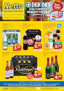Aktueller Netto Marken-Discount Prospekt (Weinböhla) Netto Marken-Discount Prospekt "DER ORT, AN DEM DU IMMER AUSGEZEICHNETE PREISE FINDEST." mit Seiten (Weinböhla)