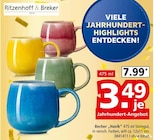 Becher Havik von Ritzenhoff & Breker für 3,49 € bei Segmüller im Angebot Becher Havik von Ritzenhoff & Breker im aktuellen Segmüller Prospekt