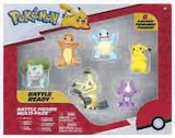 Pack de 6 figurines Pokémon - Pokémon en promo chez Super U Vierzon à 19,99 €