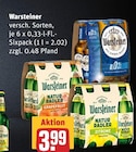 Natur Radler Grapefruit im REWE Prospekt Natur Radler Grapefruit von Warsteiner im aktuellen REWE Prospekt für 3,99 €