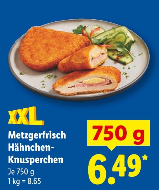 Metzgerfrisch Hähnchen-Knusperchen