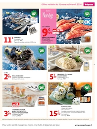 Prix et réduction Crevettes dans le prospectus Auchan Hypermarché en cours Offre Crevettes dans le catalogue Auchan Hypermarché du moment à la page 9