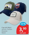 Cap mit Netz im aktuellen budni Prospekt