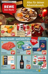 REWE Prospekt für Frankfurt mit 24 Seiten REWE Prospekt für Frankfurt: "Dein Markt", 24 Seiten, 04.12.2023 - 09.12.2023