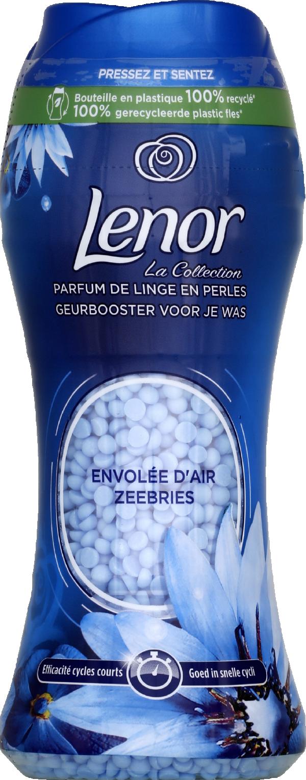 LOT DE 4 Parfum de linge en perles LENOR envolée d'air doses -4x