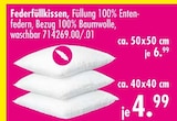 SB Möbel Boss Ringleben - Federfüllkissen Angebot im Prospekt Federfüllkissen bei SB Möbel Boss im Ringleben Prospekt für 4,99 €