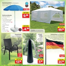 Sonnenschirm im Zimmermann Prospekt "Aktuelle Angebote" mit 33 Seiten (Göttingen)