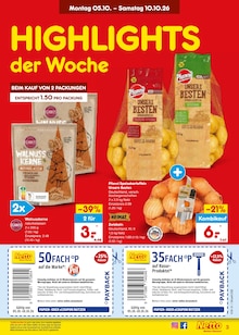 Kartoffeln im Netto Marken-Discount Prospekt "Aktuelle Angebote" mit 68 Seiten (Pforzheim)