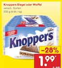 Aktuelle Süßigkeiten Angebote bei Netto Marken-Discount in Paderborn Aktuelles Riegel oder Waffel Angebot bei Netto Marken-Discount in Paderborn ab 1,99 €