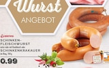 EDEKA Dinslaken - Schinken-Fleischwurst natur Angebot im Prospekt Schinken-Fleischwurst natur bei EDEKA im Dinslaken Prospekt für 0,99 €