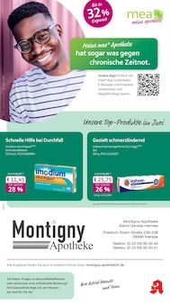 Aktueller mea - meine apotheke Prospekt (Lüdenscheid, 4 Seiten zum blättern mea - meine apotheke Prospekt Unsere Juni-Angebote mit 4 Seiten