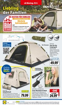 Camping im Lidl Prospekt "LIDL LOHNT SICH" mit 63 Seiten (Remscheid)