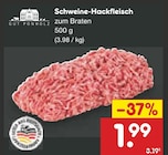 Aktuelles Schweine-Hackfleisch Angebot bei Netto Marken-Discount in Siegen (Universitätsstadt) ab 1,99 €