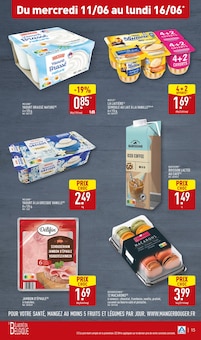 Promo Yaourt nature dans le catalogue Aldi du moment à la page 15