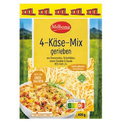 4-Käse-Mix XXL, gerieben