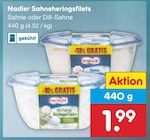 Sahneheringsfilets Angebote von Nadler bei Netto Marken-Discount Solingen für 1,99 €