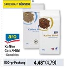 Aktuelles Kaffee Gold/Mild Angebot bei Metro in Wunstorf ab 4,79 €