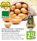Aktuelle Kartoffeln Angebote bei EDEKA in Mannheim Aktuelles Bio Bioland-Kartoffeln Angebot bei EDEKA in Mannheim ab 2,22 €
