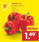 Paprika rot im Angebot bei Netto Marken-Discount in Halle Paprika rot Angebote von Markttag bei Netto Marken-Discount Halle für 1,49 €