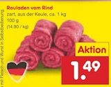 Rouladen vom Rind bei Netto Marken-Discount im Moorenweis Prospekt für 1,49 €