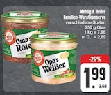 EDEKA Erbendorf - Oma's Roter Angebot im Prospekt Oma's Roter bei EDEKA im Erbendorf Prospekt für 1,99 €