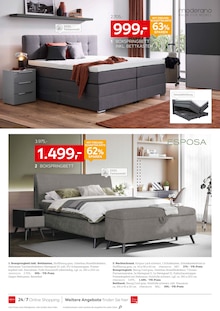 Boxspringbett im XXXLutz Möbelhäuser Prospekt "Betten Spezial" mit 16 Seiten (Dortmund)