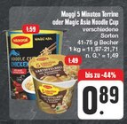 5 Minuten Terrine oder Magic Asia Noodle Cup Angebote von Maggi bei EDEKA Plauen für 0,89 €