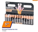 Batterien AA Angebote von Duracell bei Action Fürth für 5,59 €