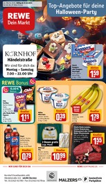 REWE Biomärkte Prospekt der aktuellen Woche mit 34 Seiten, gültig von 27.10.2025 bis 01.11.2025, in Dorsten und Umgebung Aktueller REWE Biomärkte Prospekt in Dorsten und Umgebung, "Dein Markt" mit 34 Seiten, 27.10.2025 - 01.11.2025