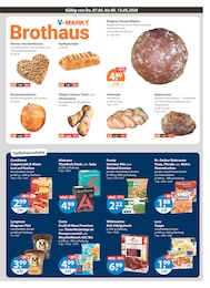 V-Markt Pizza im Prospekt 